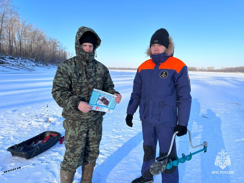 В Алтайском крае стартовал третий этап акции «Безопасный лед»