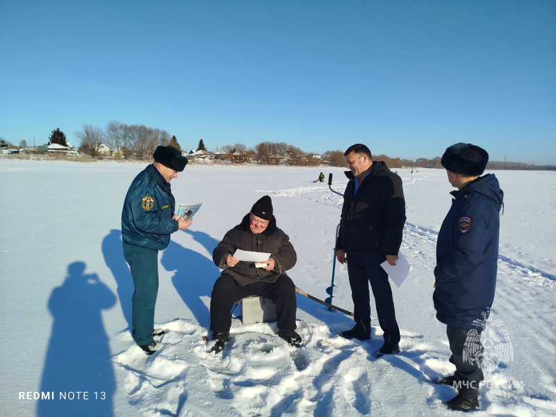 Проводимая сейчас в регионе профилактическая работа в рамках акции «Безопасный лед»