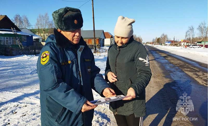 В Алтайском крае продолжаются профилактические мероприятия по вопросам пожарной безопасности